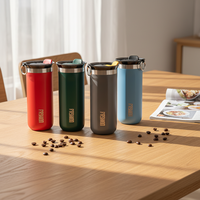 Tasses à café en acier inoxydable personnalisées avec logo, 350 ml et 500 ml, gobelets isothermes pour thé et café, idéaux pour la promotion