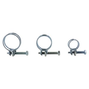 HAVC Strong OEM Galvanized Double Wire Rope Support Tube Connection Hose <b>Clamps</b> - Product Image 3