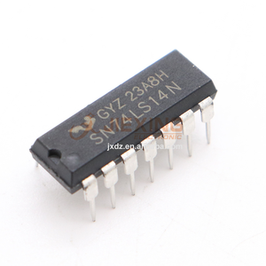 10x SN74LS06N DIP-14 IC - Hex Inverter Buffers/Drivers - High-Voltage Outputs
