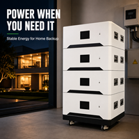 Batterie LiFePO4 empilable SOLAN CE 51.2V 314Ah 16kWh pour stockage solaire hors réseau, idéale pour les entreprises rurales