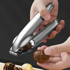 Wholesale Stainless Steel Opening Machine Nut Cracker <b>Sheller</b> Walnut Pliers Cutter Opener Kitchen Gadgets Accessories - Product Image 2
