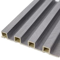 Vente directe usine : Panneaux de grille WPC 160 mm – Murs de fond tendance et Instagrammables ; Panneaux décoratifs 3D gaufrés de luxe léger
