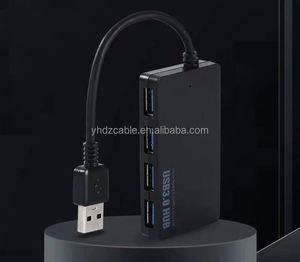 Manufacturer Wholesale <b>USB</b> 3.0 <b>Hub</b> Expansion Dock One to Four Ultra-thin High-speed <b>Hub</b> <b>USB</b> Splitter 4-port <b>USB</b> - Product Image 4