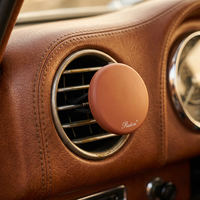 Diffuseur de parfum magnétique pour grille d'aération de voiture, rechargeable, avec logo personnalisé