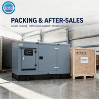 Générateur diesel OEM personnalisé Perkins EPA de 90 kW à 500 kW pour l'alimentation de secours des centres de données, télécommunications, ensemble silencieux en conteneur