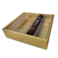 Insert en plastique transparent thermoformé, disposition personnalisée pour flacon de soin de la peau, ensemble cosmétique, usine OEM, emballage cadeau en gros, plateau de rangement