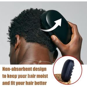 Nouvelle Brosse Coiffante Luxe Twist Styler Durable et Lavable, Éponge <span class=keywords><strong>Afro</strong></span> pour Cheveux Bouclés 4C Idéale pour Barbiers et Usage Quotidien - Product Image 3