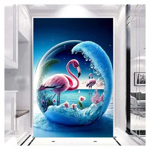 Nouveau Style Animal Flamingo Cygne 30x40 DIY Diamant Peintures Sur Liquidation Artisanat Fournitures Pour Adultes Décor À La Maison Enfant Cadeau 2023