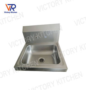 Victory อ่างล้างมือสแตนเลสแบบแขวนติดผนังอ่างล้างมือสำหรับโรงแรมและร้านอาหารอุปกรณ์ห้องปฏิบัติการในอินโดนีเซีย - Product Image 3