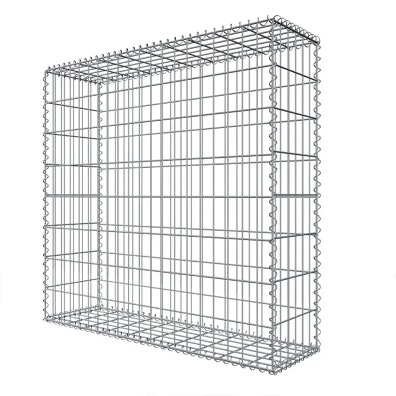 1X1X1m Hot Dipped Galvanized Welded Gabion Box Wall