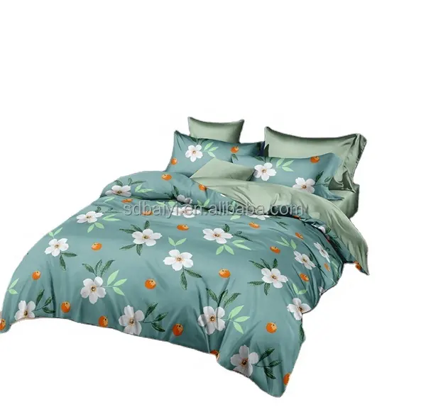 Home Textile Polyester Druck Tröster Set Berühmte Marke Designer Bett Sets Weiche Luxus King Size Bettwäsche-Sets