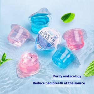أكواب هلامية الحلال للاستعمال مرة واحدة غسول فم محمول بحجم السفر مستوى خاص للبيع بالجملة للفنادق - Product Image 5