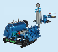 Pompe à boue BW250 de haute qualité avec 6 pompes à piston à simple action triplex horizontales pour champ pétrolifère à haut rendement