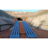 Pont à échasses inversées autopropulsé en acier haute résistance, conçu pour les travaux de tunnels ferroviaires et routiers