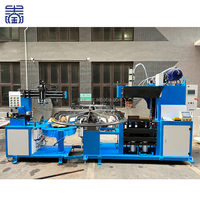 Machine à cintrer entièrement automatique à joint torique CNC avec fonction 2-en-1 de soudage par points pour produire des housses anti-poussière de ventilateur