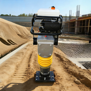 Apisonadora de Gasolina <span class=keywords><strong>Modelo</strong></span> 100 con Motor <span class=keywords><strong>Honda</strong></span>, Compactadora de Tierra para Relleno - Product Image 1