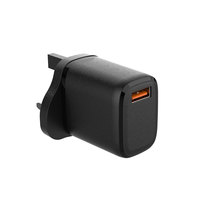 Chargeur mural USB 2026 QC3.0/PD3.0 5V/3A OVP/OTP, chargeur rapide portable pour téléphone portable et tablette, écologique, ABS+PC ignifuge