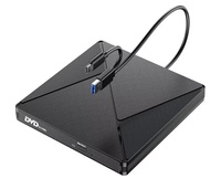 Unidad Óptica Externa USB 3.0 Tipo C con Luz RGB, Lector/Grabador de CD/DVD, Delgada y Silenciosa de 12.7mm para PC y Laptop, ¡Oferta!