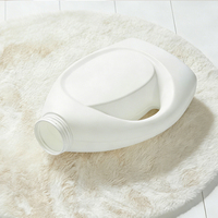 Bouteille en plastique pour détergent en gros, 2/3L, vide, pour savon liquide, conteneur chimique en PEHD avec bouchon à vis