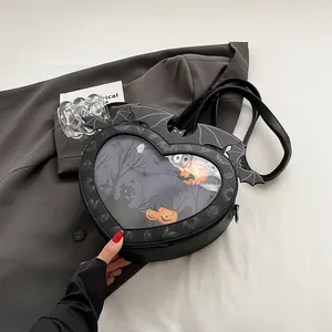 Новый мини-полиуретановый цветной контрастный дизайн, женская сумка на заказ, летучая мышь, сумка, конвертируемый рюкзак