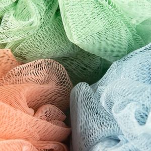 GLOWAY el çift taraflı çok fonksiyonlu 2-In-1 saç baş masaj aleti şampuan fırça kabağı örgü banyo süngeri duş sünger topu - Product Image 2