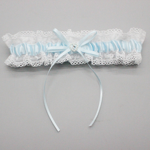 M8531 Wedding <strong>Garter</strong> Bridal <strong>Garter</strong> Something <strong>Blue</strong> <strong>Garter</strong> - Product Image 1