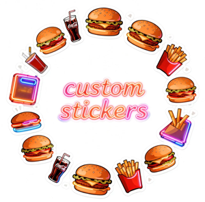 Oem Printing Custom logo <strong>Cheap</strong> Waterproof Sticker Adhesive Label Printing Pvc Vinyl Custom Die Cut Sticker for <strong>Laptops</strong> Phones - Product Image 3