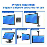 Tablette murale à écran tactile de 15,6/24 pouces, KDS, Wifi, télécommande, panneaux LCD industriels, tablette pour cafés, restaurants, hôtels