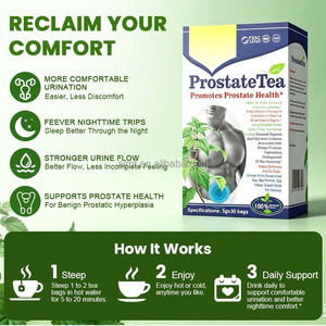 Tisana per <span class=keywords><strong>la</strong></span> Salute della <span class=keywords><strong>Prostata</strong></span> 30 Bustine 5g Miscela Botanica OEM Etichetta Privata - Product Image 3