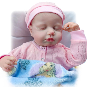 Factory <span class=keywords><strong>Mini</strong></span> Reborn Full Body Soft Silicone Baby Dolls Small Silicone Baby <span class=keywords><strong>Bebe</strong></span> Reborn Completo De Silicon - Product Image 1