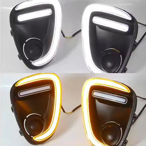 Nouveauté MINGLIDA Feux de jour à LED personnalisés DRL, feux antibrouillard jaunes et blancs 12V pour Suzuki Baleno 2016 - Product Image 2