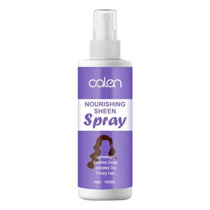 Private Label 100ML Sunscreen Nourishing Hair Add Shine <strong>Braid</strong> Sheen <strong>Spray</strong> - Product Image 1