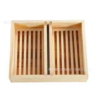 Caja de Madera para Alimentación de Abejas, Equipo de Colmena de Madera de Pino, Rectangular, de Escritorio, 1.ª Planta - Product Image 5