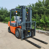 Chariot élévateur diesel de 3 tonnes, transmission automatique, chariot élévateur avec moteur japonais en option