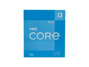 Processeur Intel Core i3 12100F LGA 1700 4 cœurs 8 threads Fréquence d'accélération 4,3 GHz Intel Core i3 12100F - Product Image 3