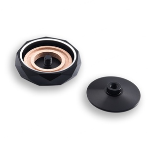 Popular <b>Car</b> Perfume Air Freshener Essential <b>Car</b> <b>Fragrance</b> <b>Diffuser</b> Black Glass Stone Vent Clip - Product Image 5