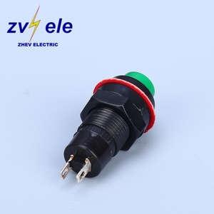 <span class=keywords><strong>M10</strong></span> tự khóa 2 pin màu xanh lá cây DS-211 chuyển đổi với Mini Push Button On-off - Product Image 3