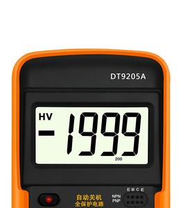 Multímetro Digital Compacto Aismartlink (Equivalente ao DT9205A) - Ferramenta Versátil para Medição de Tensão e Corrente - Product Image 2