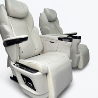 Sièges de van d'affaires multifonctionnels en cuir Nappa personnalisés, réglage électrique, ventilation, massage, chauffage, kits de mise à niveau de l'intérieur automobile