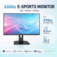 Monitor para Juegos de 24 Pulgadas, 310Hz 240Hz FHD 1080P |   Pantalla de Ordenador RGB de 0.2ms |   Pantalla sin Marco para Esports para Videojugadores Profesionales, Venta al por Mayor