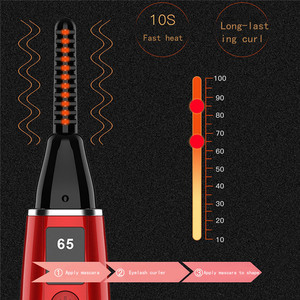 Rehausseur de cils électrique portable en silicone à 360 degrés, chauffant avec écran LCD, pour lifting des cils, marque privée, économique et très demandé - Product Image 3