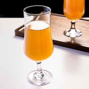 Dapat disesuaikan modis baru bebas timbal kristal piala kerajinan buatan tangan batang Tulip gelas bir anggur gelas gelas bir bertangkai - Product Image 3