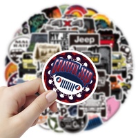 Paquets d'autocollants imperméables à l'eau, 50 pièces, autocollants de dessin animé pour décoration, jouets, Scooter, bouteille d'eau, valise, autocollant mural pour ordinateur portable