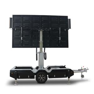 ป้ายโฆษณา LED แบบเคลื่อนที่สองด้าน รุ่นประหยัดพลังงาน EF4-P4 ขนาด 1200 มม. พร้อมระบบยกไฮดรอลิก สำหรับโฆษณาบนเวทีกลางแจ้ง - Product Image 5