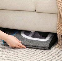 Maison pour chat pliable 2-en-1, cube, lit pour chat, niche avec griffoir et jouet à suspendre, peluche douce, condo pour chat d'intérieur