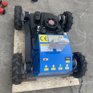 <strong>Self</strong>-Propelled 196cc 4-Stroke DIY Industrial Grade <strong>Lawn</strong> <strong>Mower</strong> Remote-<strong>Controlled</strong> Wheeled Orchard <strong>Mower</strong> for Farm Use - Product Image 6