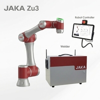 Robot Colaborativo JAKA Zu3 con Caja de Cambios y PLC, Carga Útil de 3 kg, Potencia de 150 W, Voltaje de 100-240 VCA para Detección y Encolado