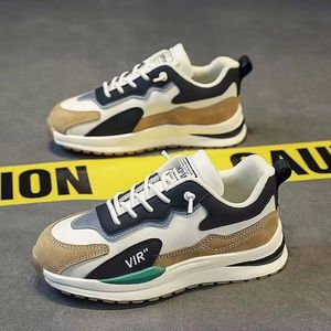 Zapatillas Casuales para Hombre al por Mayor de Fábrica - Negras, Grises, Beige, Estilo Deportivo, Ligeras, Transpirables, para Caminar - Product Image 3