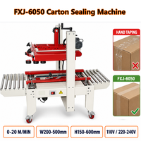 Máquina Selladora de Cajas OEM de Gran Tamaño, 0-20m/min, Caja Cónica W500 H600mm, para Almacenes de Comercio Electrónico, Unidad de Empaquetado para Exportación de Alimentos