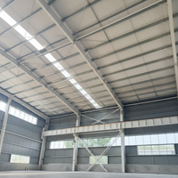 Almacén de Estructura de Acero para Logística, Venta al por Mayor, Directo de Fábrica, con Materiales Resistentes al Viento
